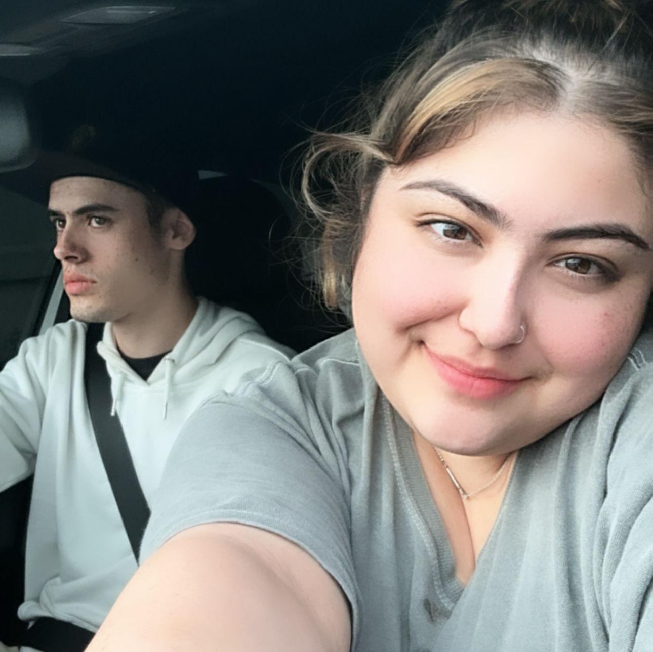 Kyle driving me and everything I own across the country to join him in Pittsburgh.