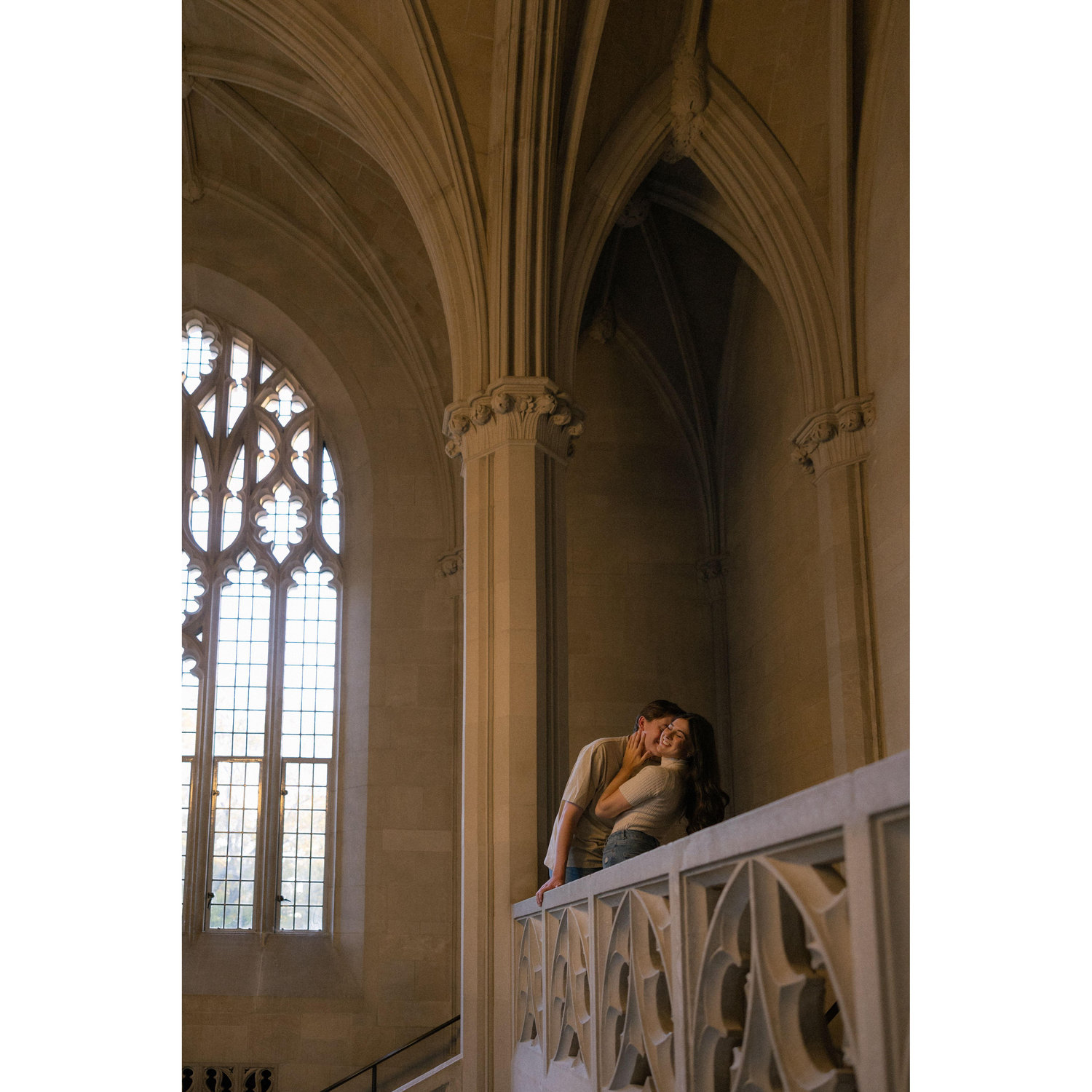 the beautiful Duke library