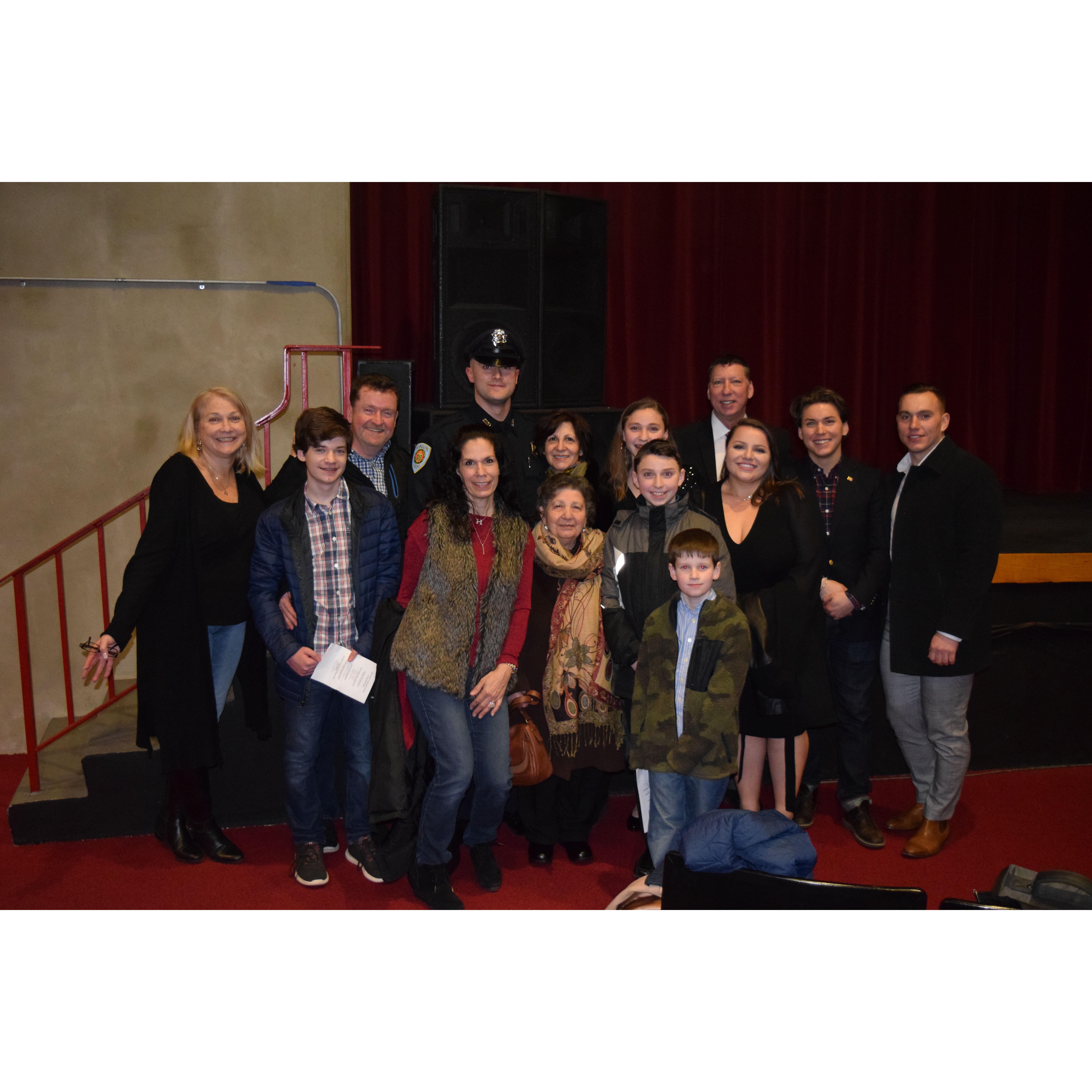 Max graduates the police academy ~ February 2020
