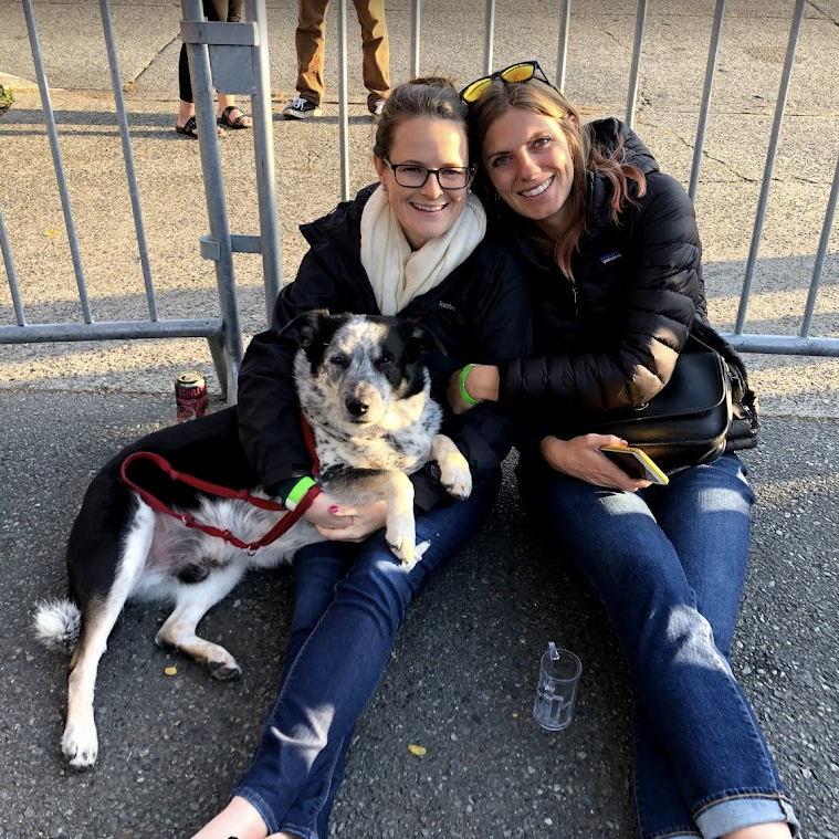 Bruno, Catherine, and May in Ballard. 2019.