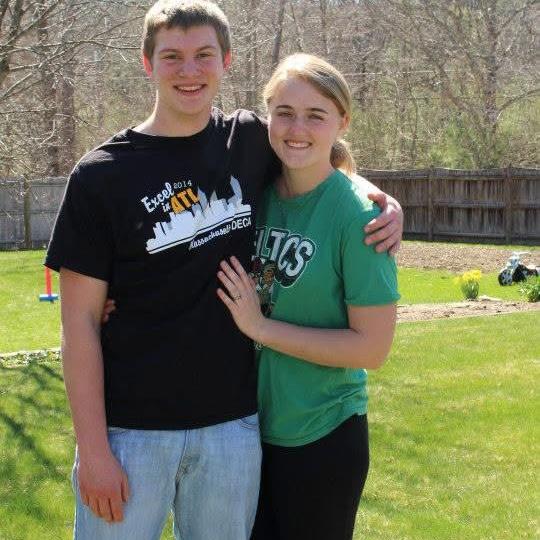Easter when we were babies.