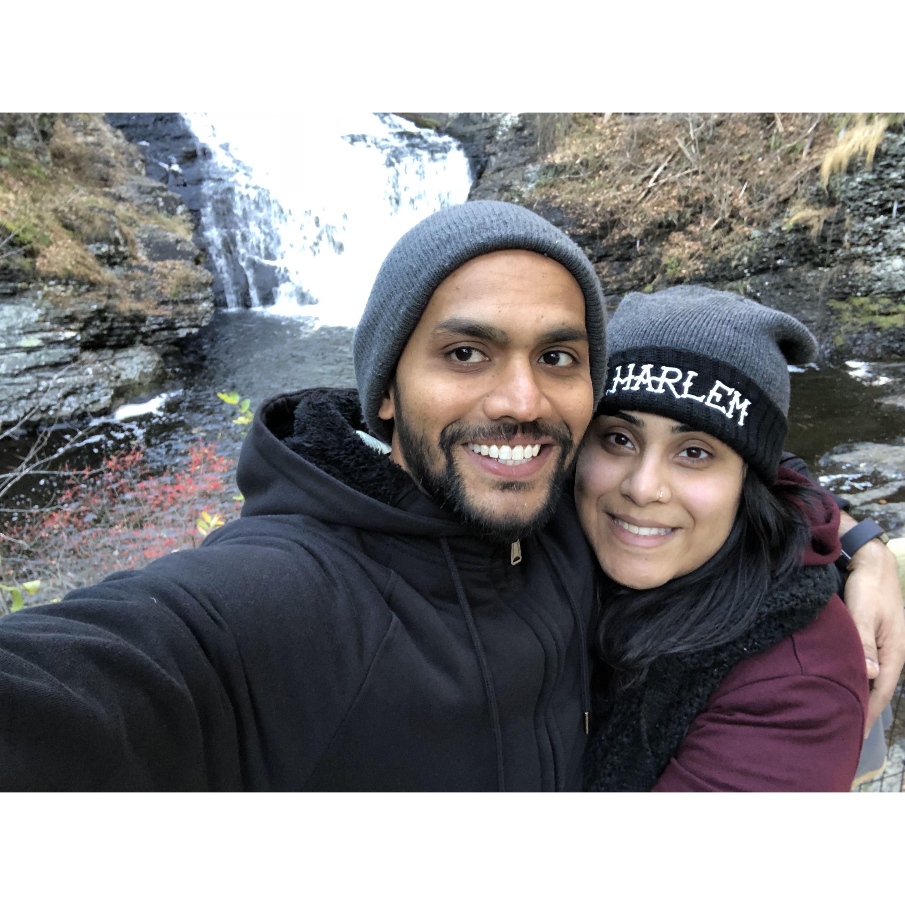 We fell for each other over our love for nature