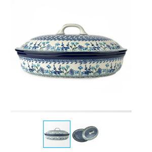Covered Oval Baker - pattern 2898