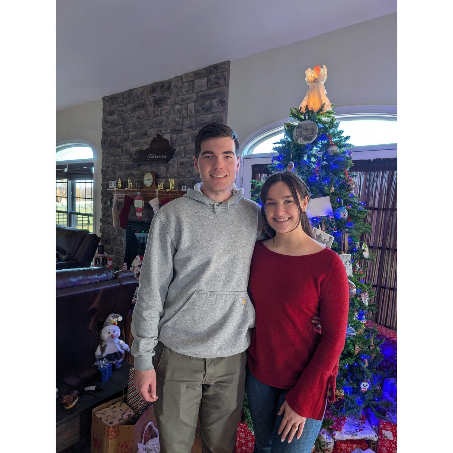 Christmas time at Dan and Kathy's 2024