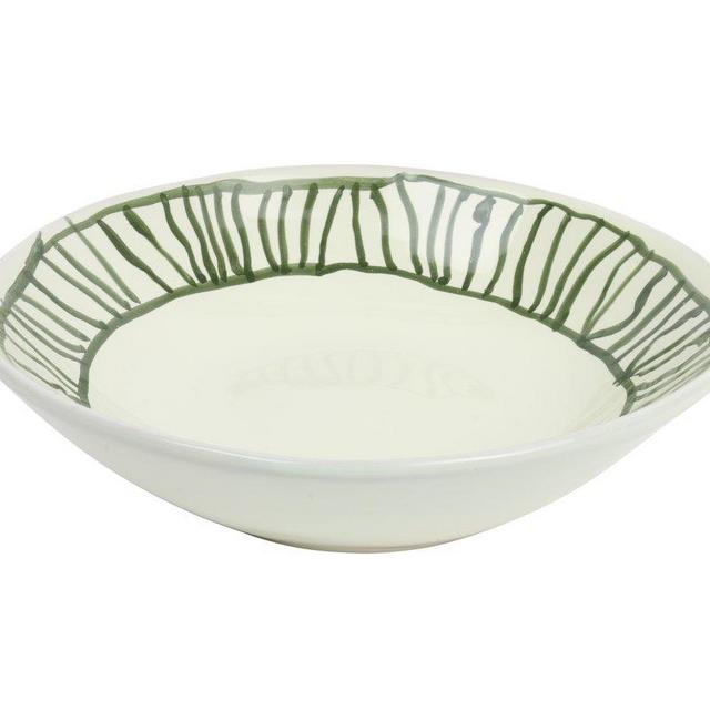 Apulian Bowl, Olive Green