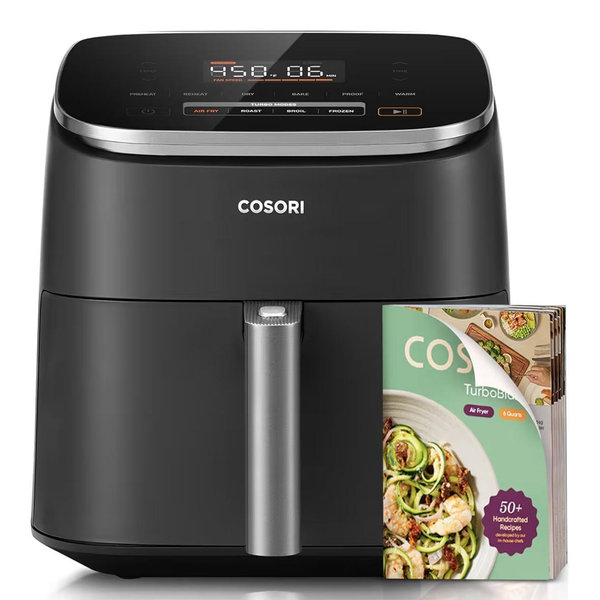 COSORI Air Fryer 9-in-1, Compact & Large 6-Qt