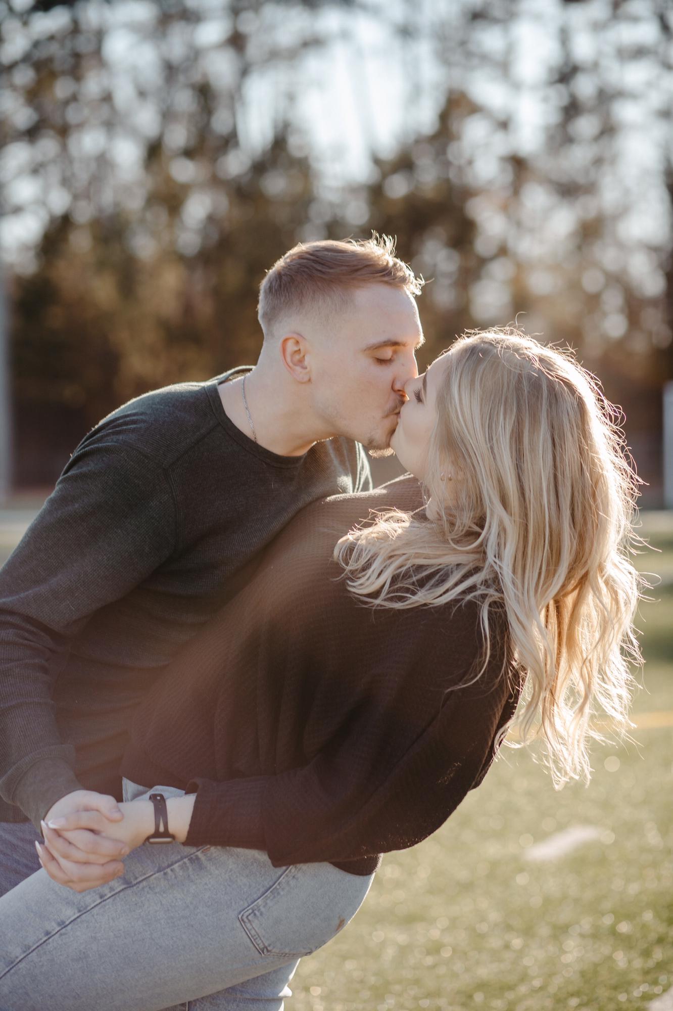 Our Engagement Session - Bailey Middle School, Cornelius NC - February 2022
