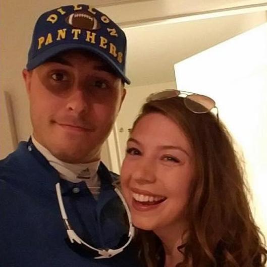 Texas Forever! This picture is from our first Halloween in 2016, where we dressed up as Coach and Tammy Taylor from one of our favorite tv shows, Friday Night Lights.