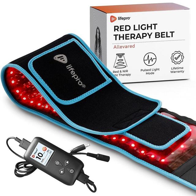 Lifepro Red Light Therapy Belt - Near Infrared Light Therapy & Red Light Therapy for Body, Relaxing Muscle, Inflammation, Improve Circulation - Infrared Therapy or Infrared Light Therapy Device