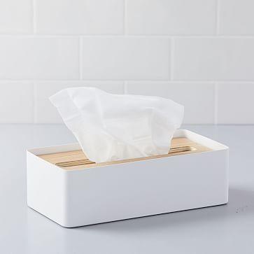Wood-Topped Tissue Case