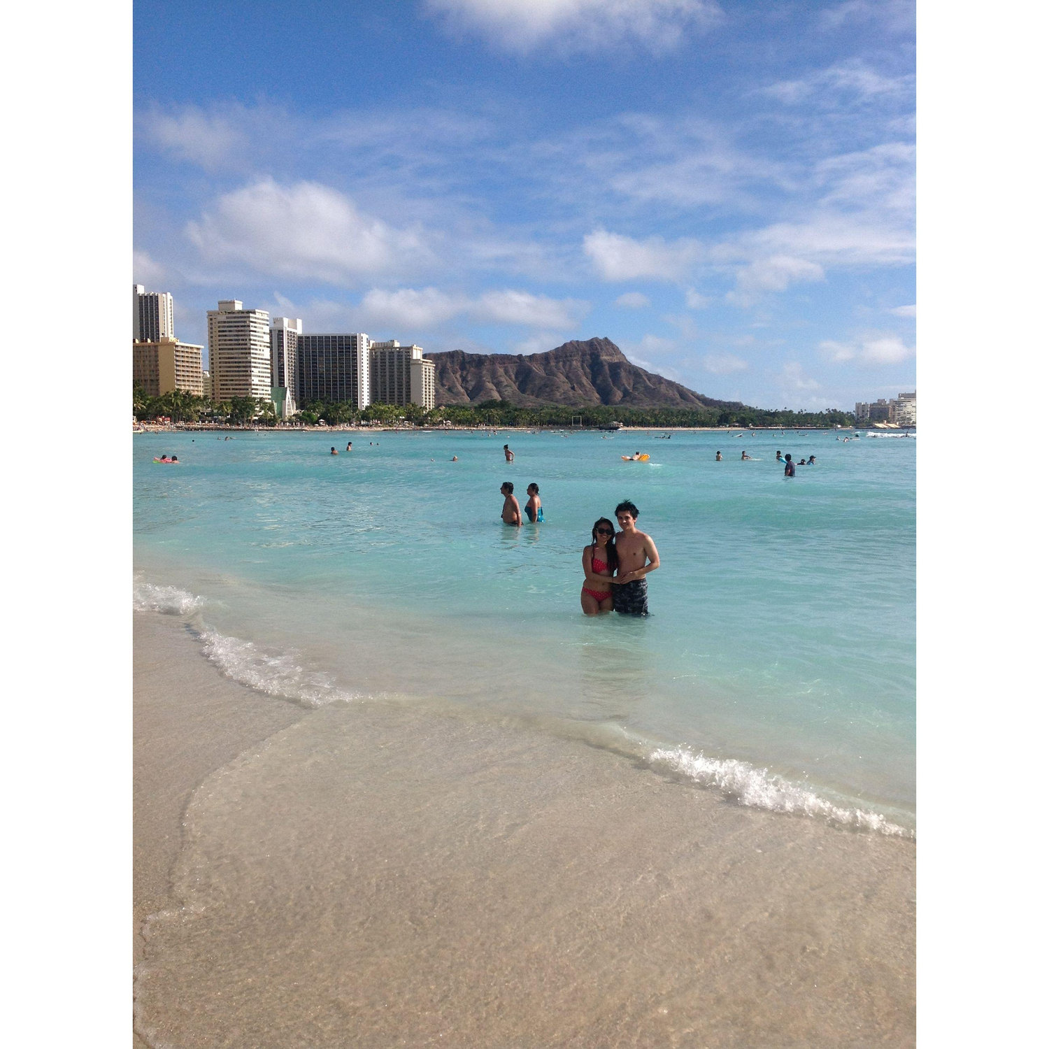 In Paradise on the beaches of Waikiki, 2012