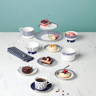 Charlotte Street Cup & Saucer, Set of 2