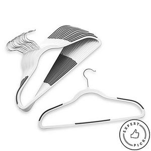 Studio 3B™ 16-count Slim Grips™ Hangers in White