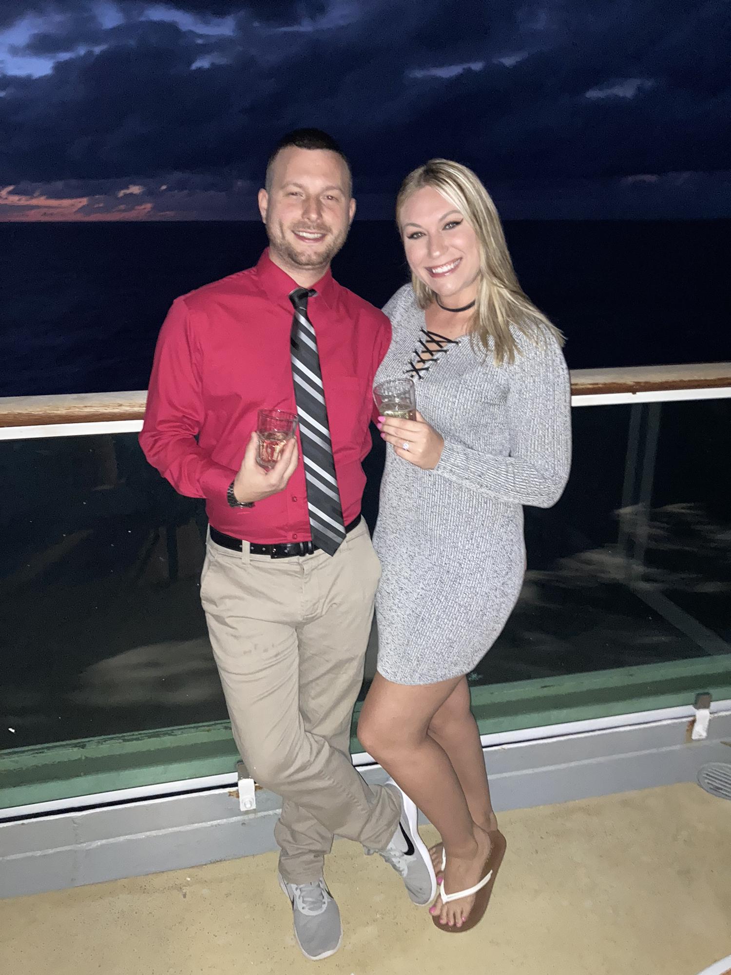 January 2022 - Our first cruise together on the Royal Caribbean Brilliance of the Seas