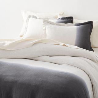 Pure Linen Dip-Dye Duvet Cover