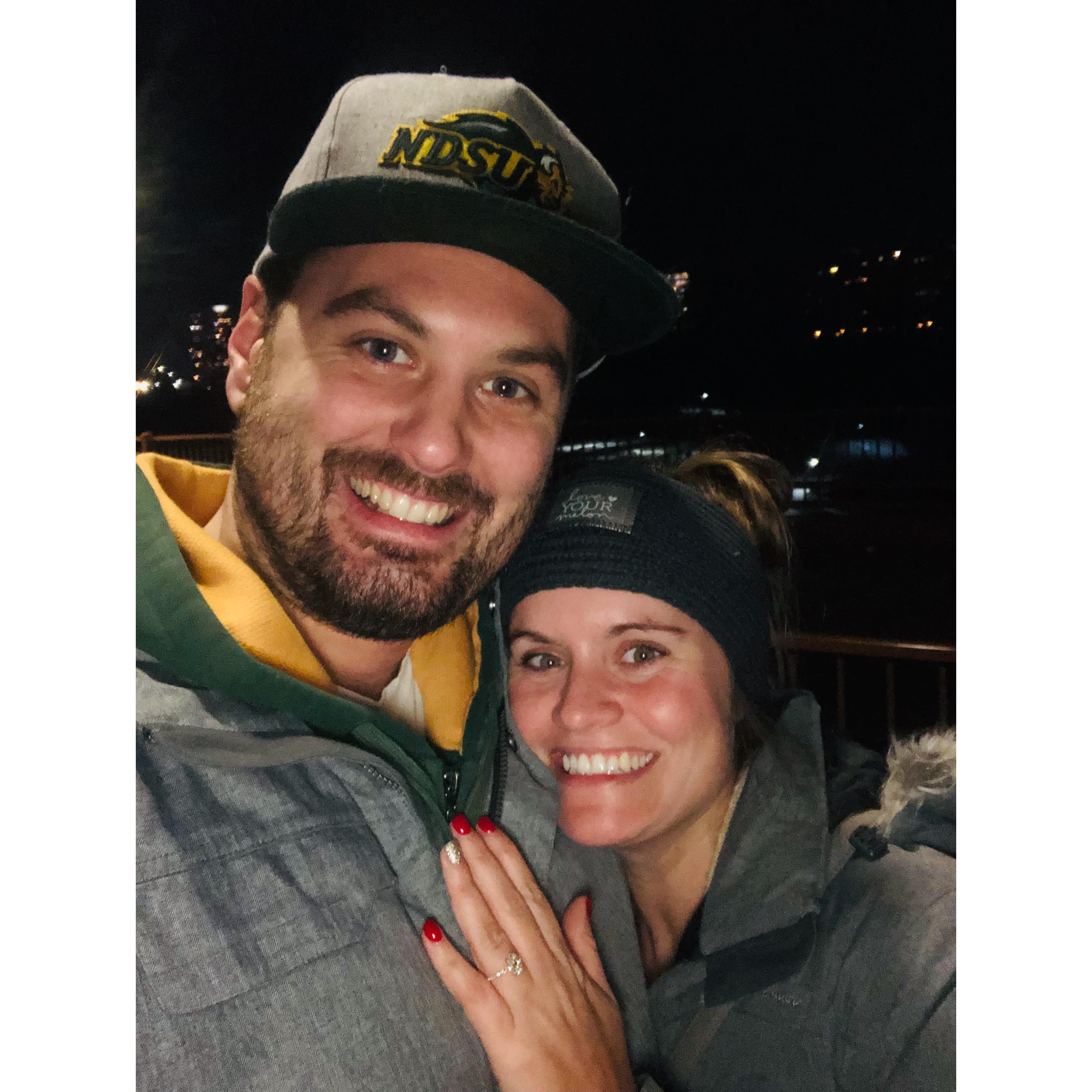 The night he proposed