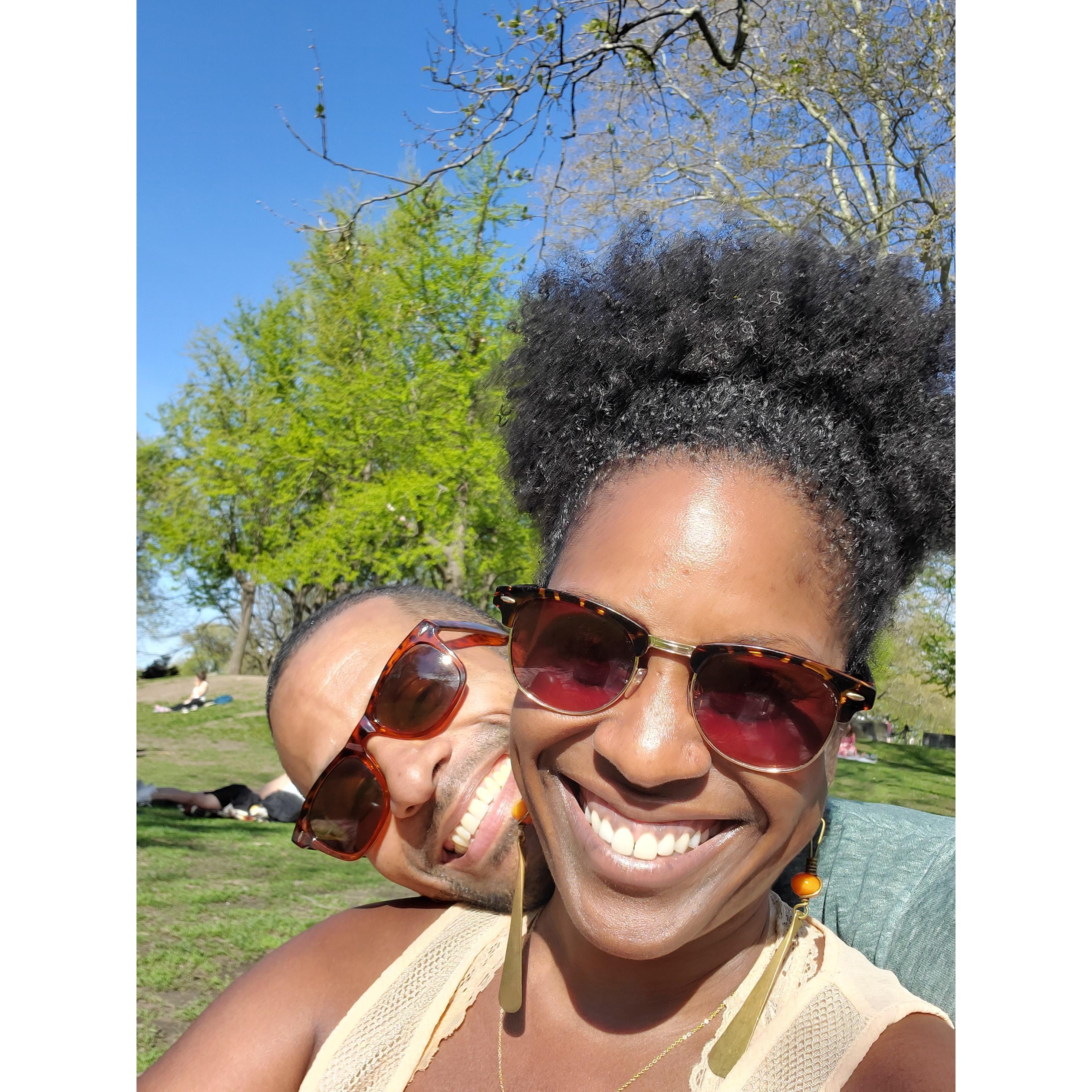 You can find us here if we're not at the beach! Fort Greene Park is one of our favorite local spots to soak up the sun's rays.