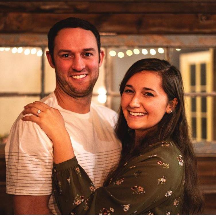 First official photo as an engaged couple