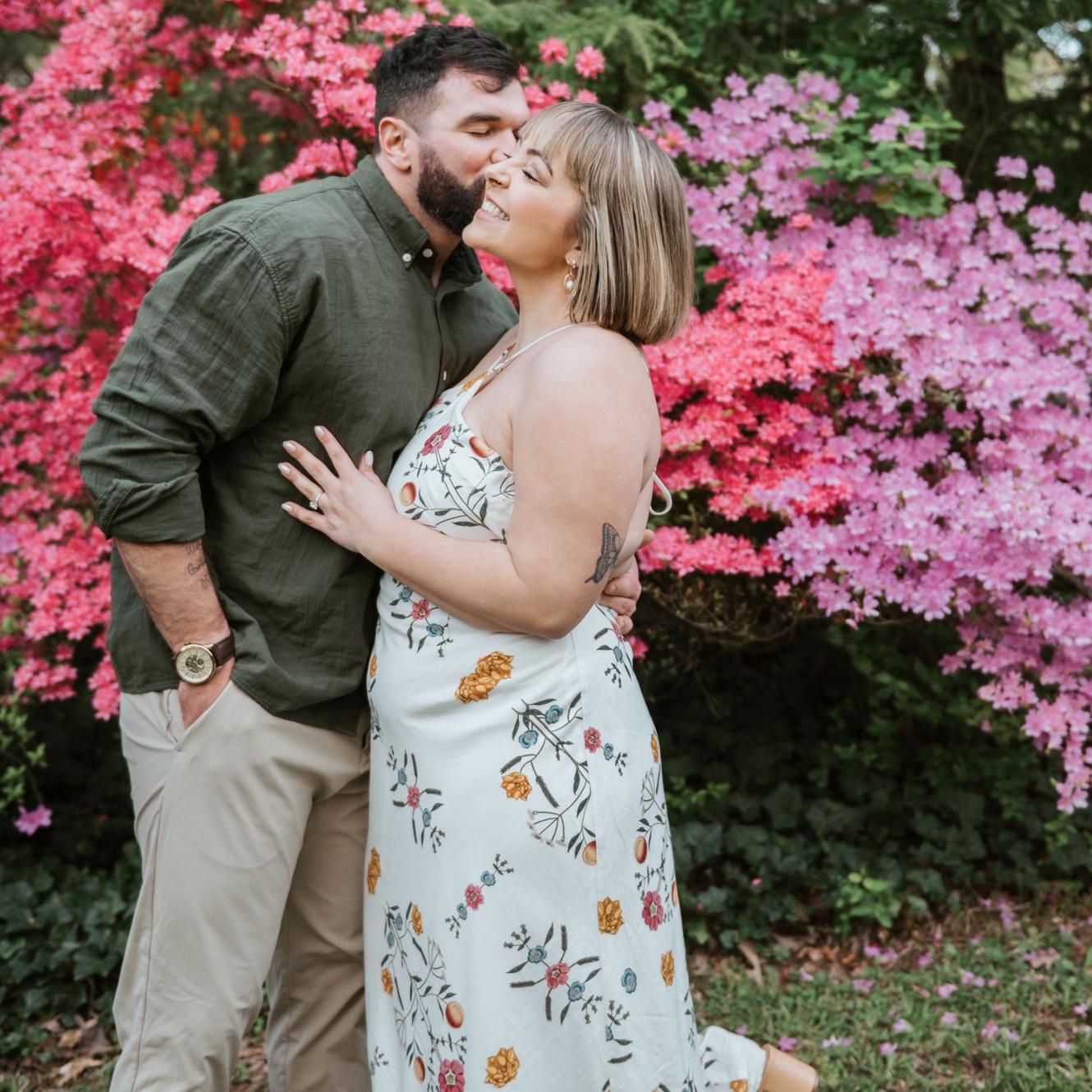 Engagement pictures where we met! Maryville College