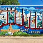 Greetings From Austin Mural