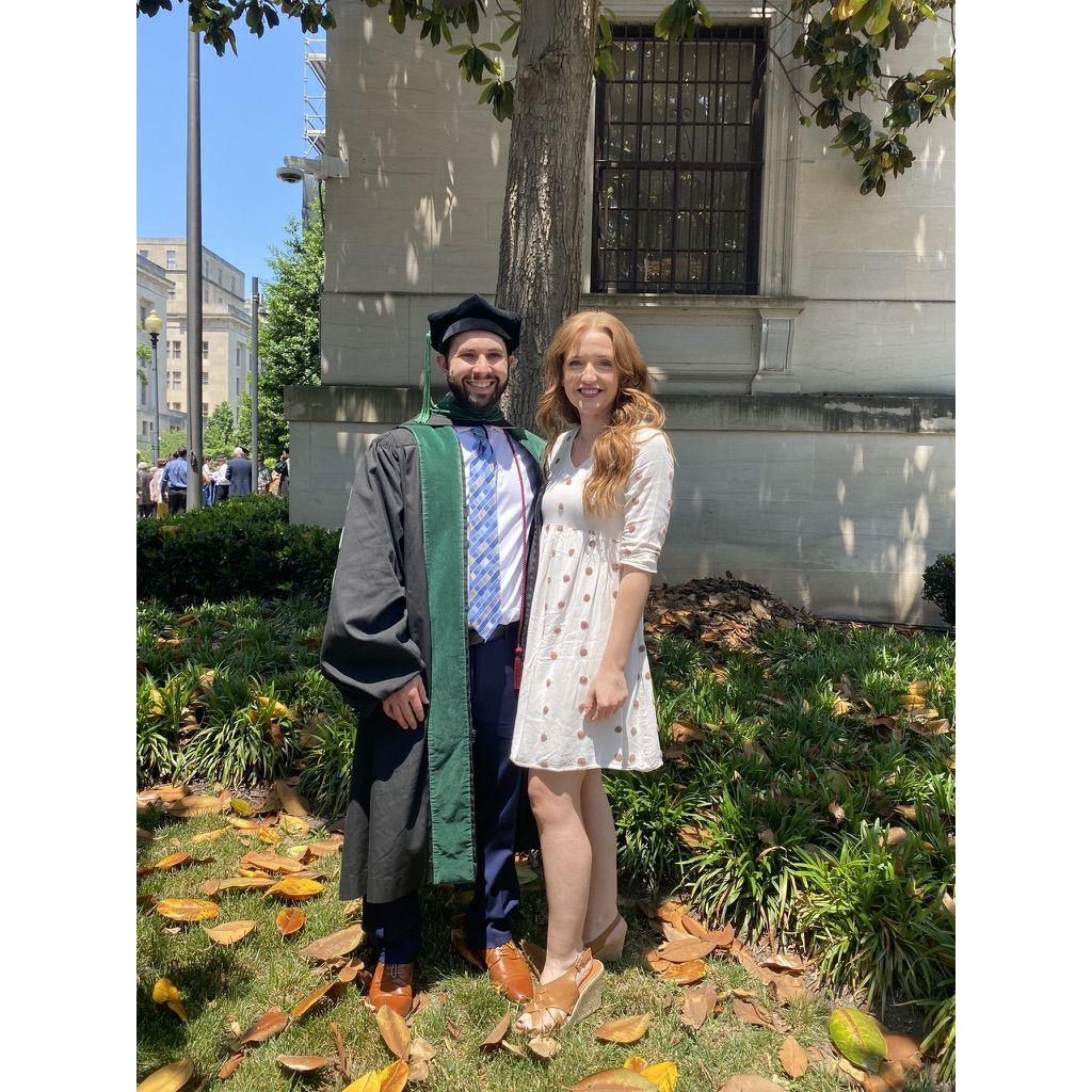 Trent's Med School Graduation- Georgetown, Washington D.C.
