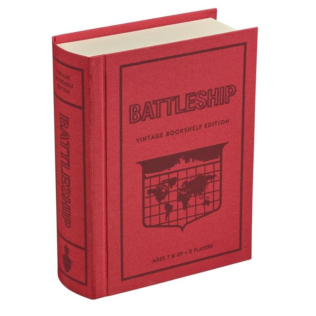 WS Game Company Battleship Vintage Bookshelf Edition