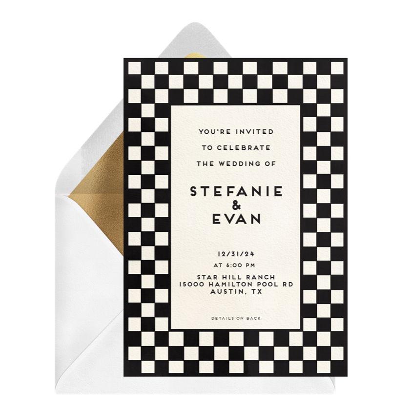 Our Wedding Invitation.