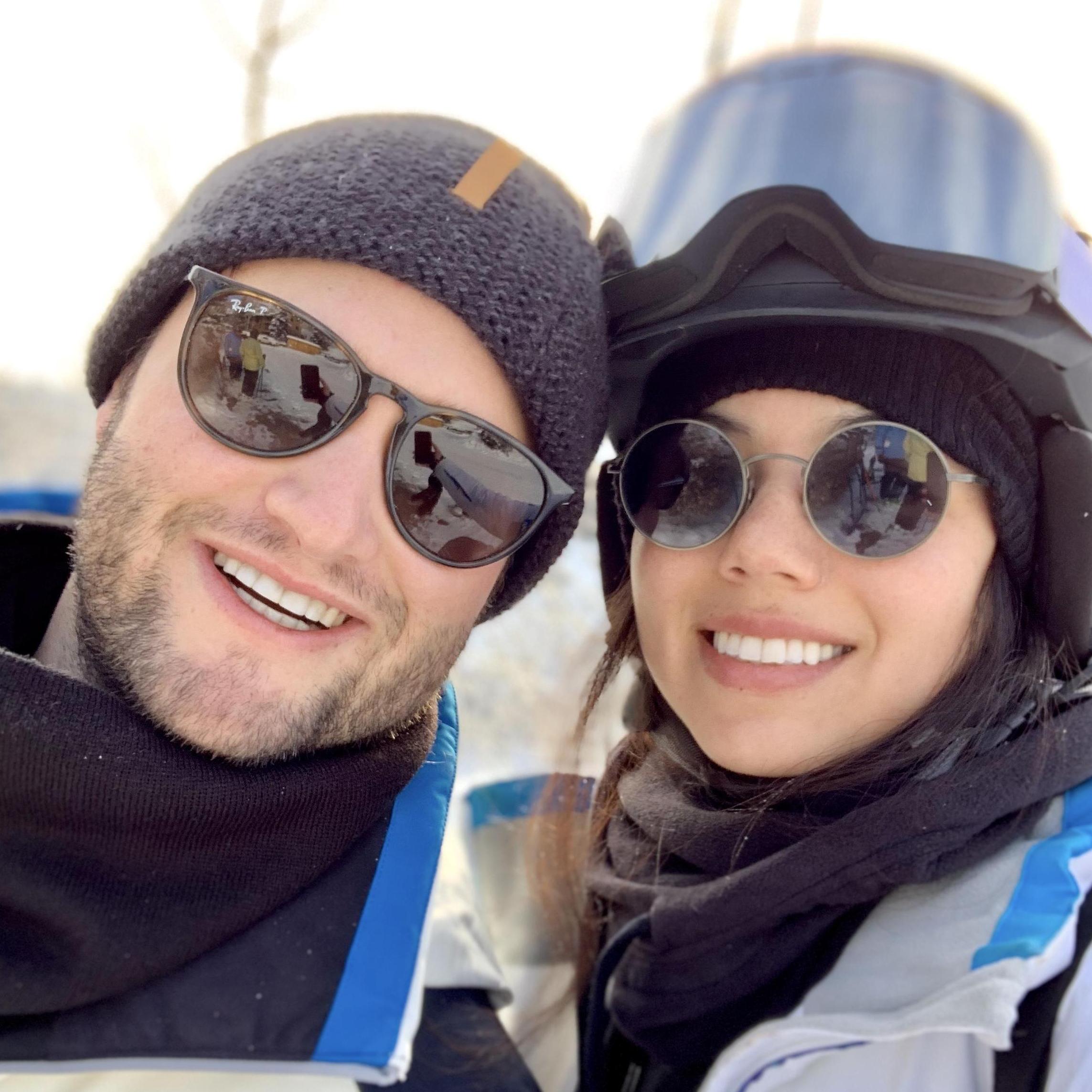 Celebrating the New Year in Aspen, January 2020.