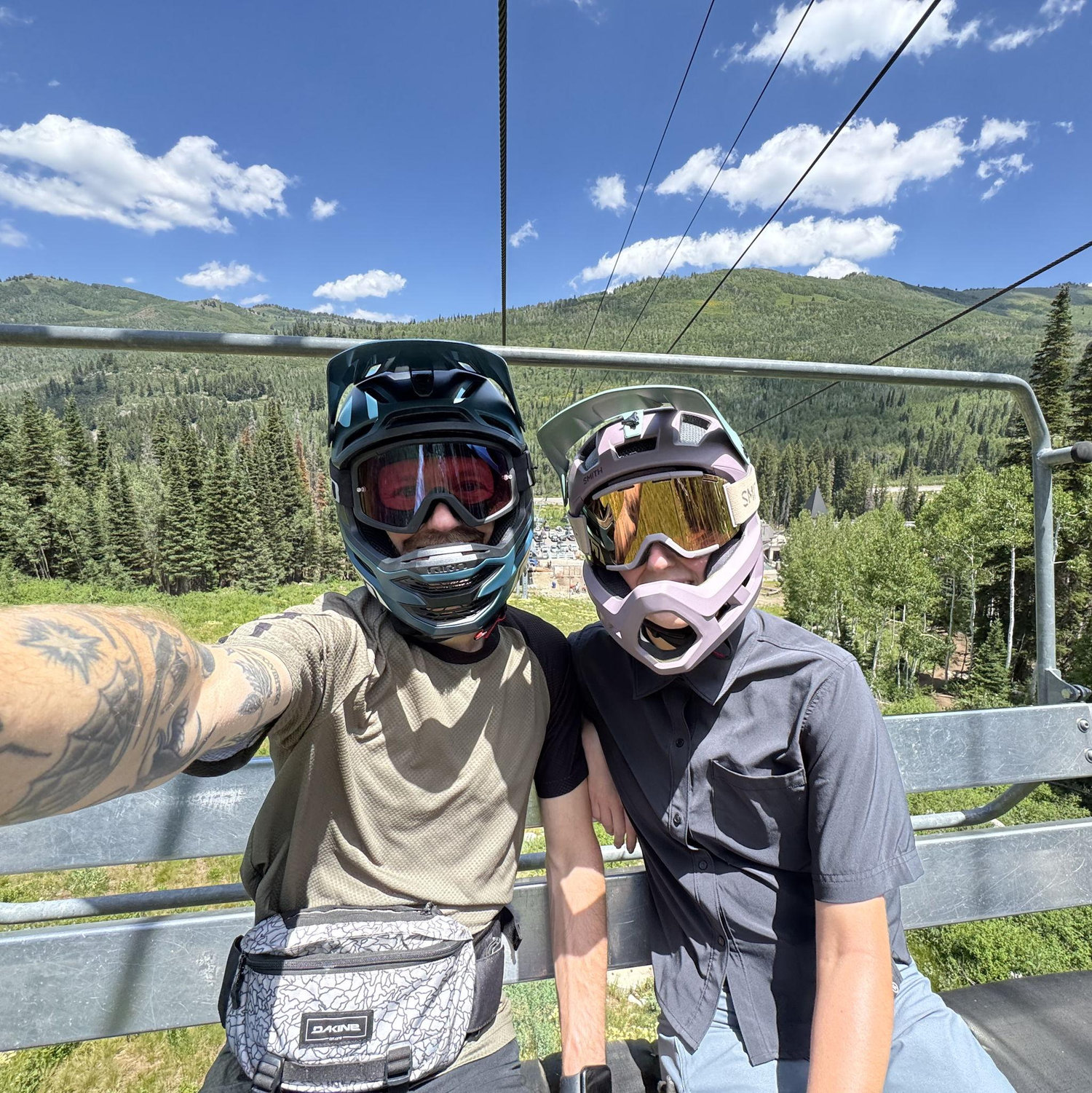 Downhill mountain biking at one of our favorite places, Solitude Bike Park