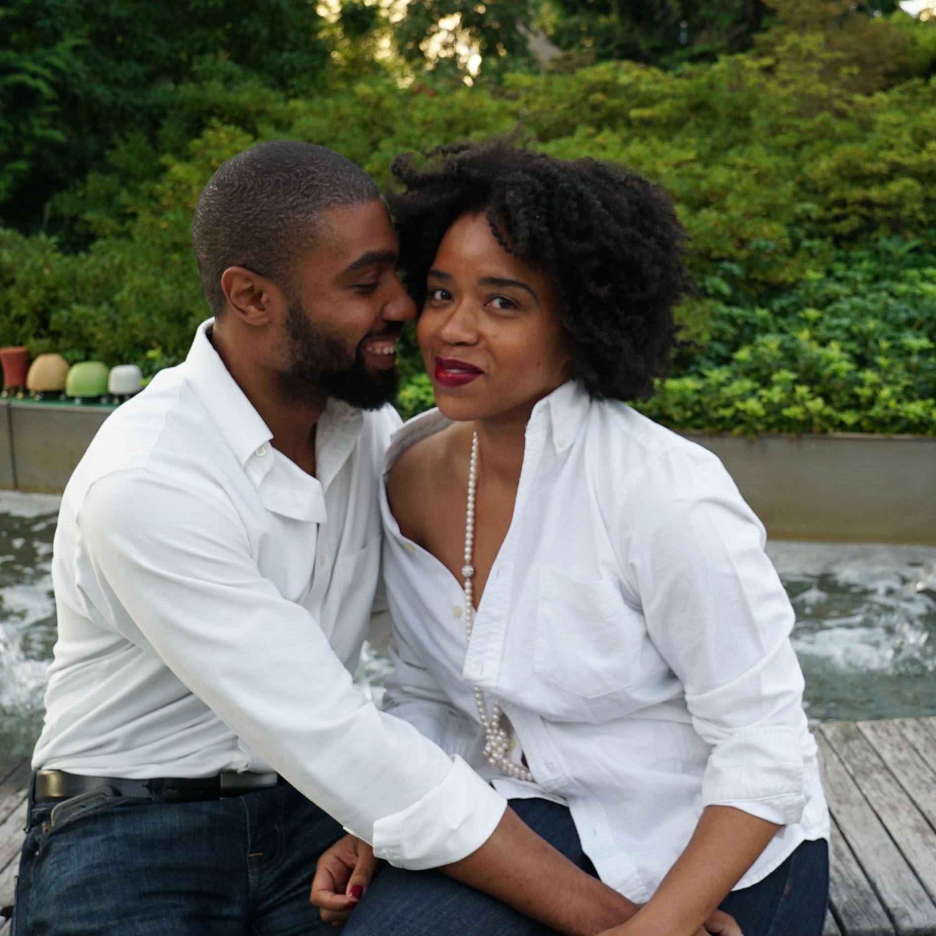 Hudson Park, NYC  (Photos courtesy of James Thomas. We were styled by Kristy Lewis; follow @evolutionkristy.)