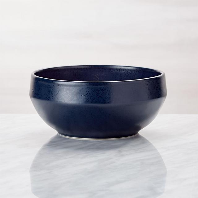 Visto Navy Stoneware Cereal Bowl