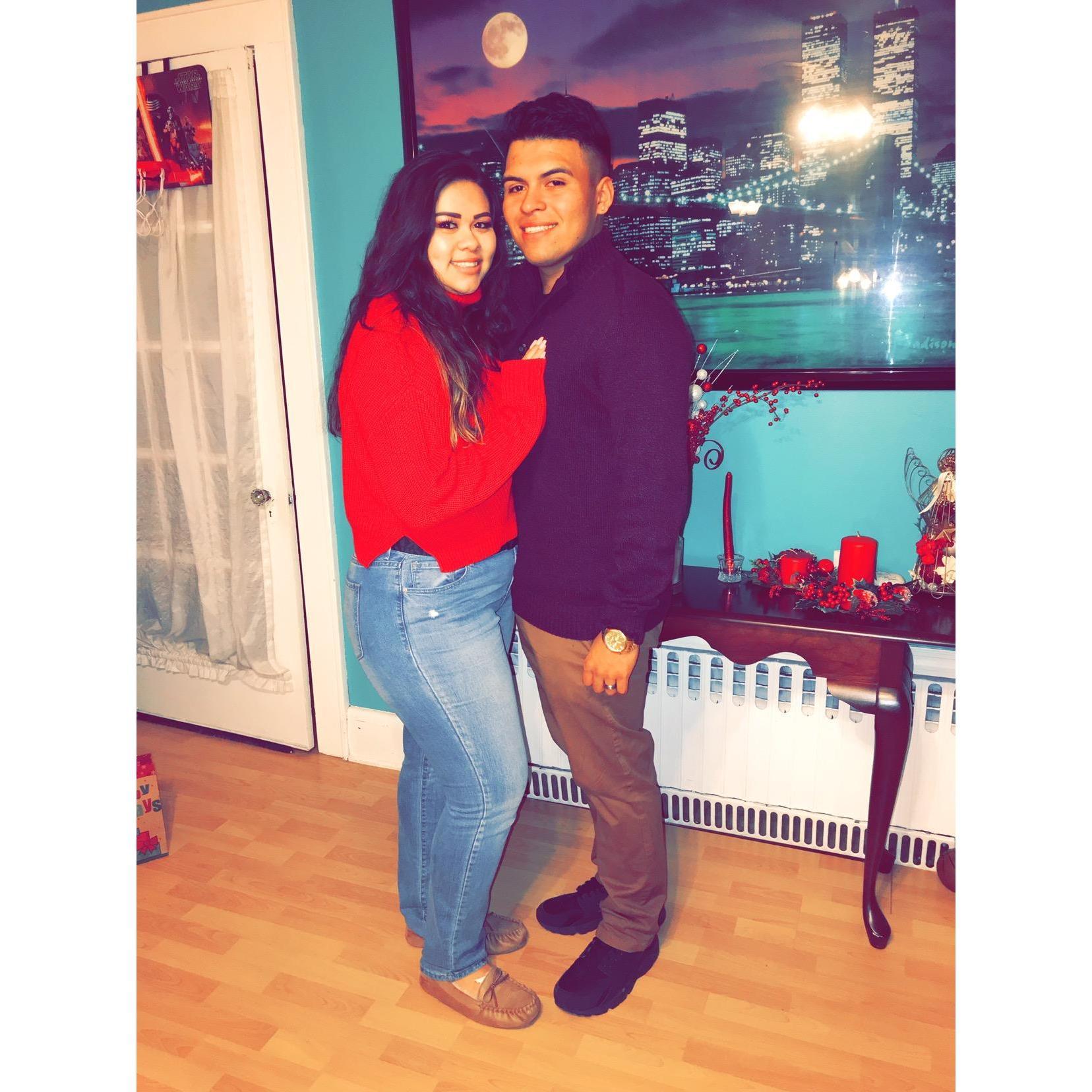 Our first christmas as a married couple!