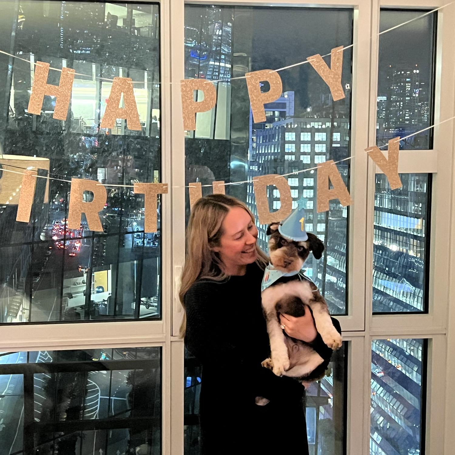 Kelsey and Wellington share a birthday week!