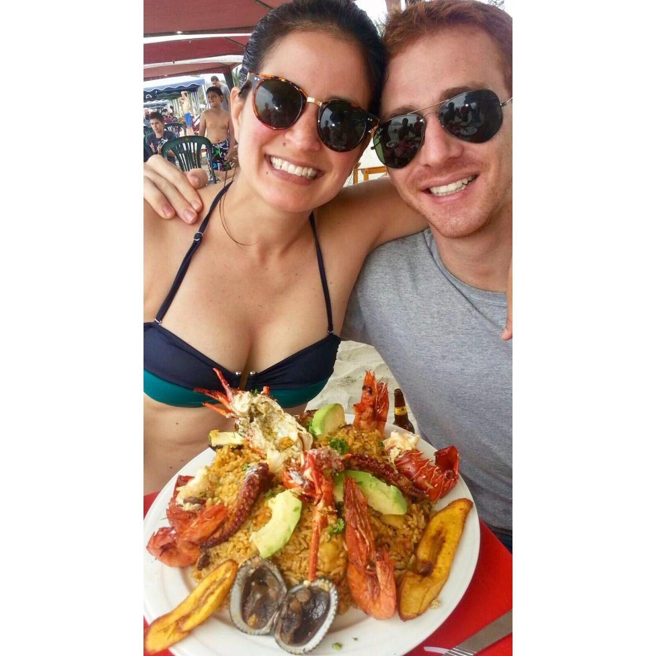 Ecuadorean beach dish