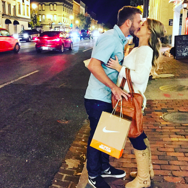 2015 // Walking around Georgetown on Bradley's 3rd trip to D.C. Fun fact: Bradley visited me every semester I was in D.C.; it was my favorite to have a little piece of home with me on the east coast!