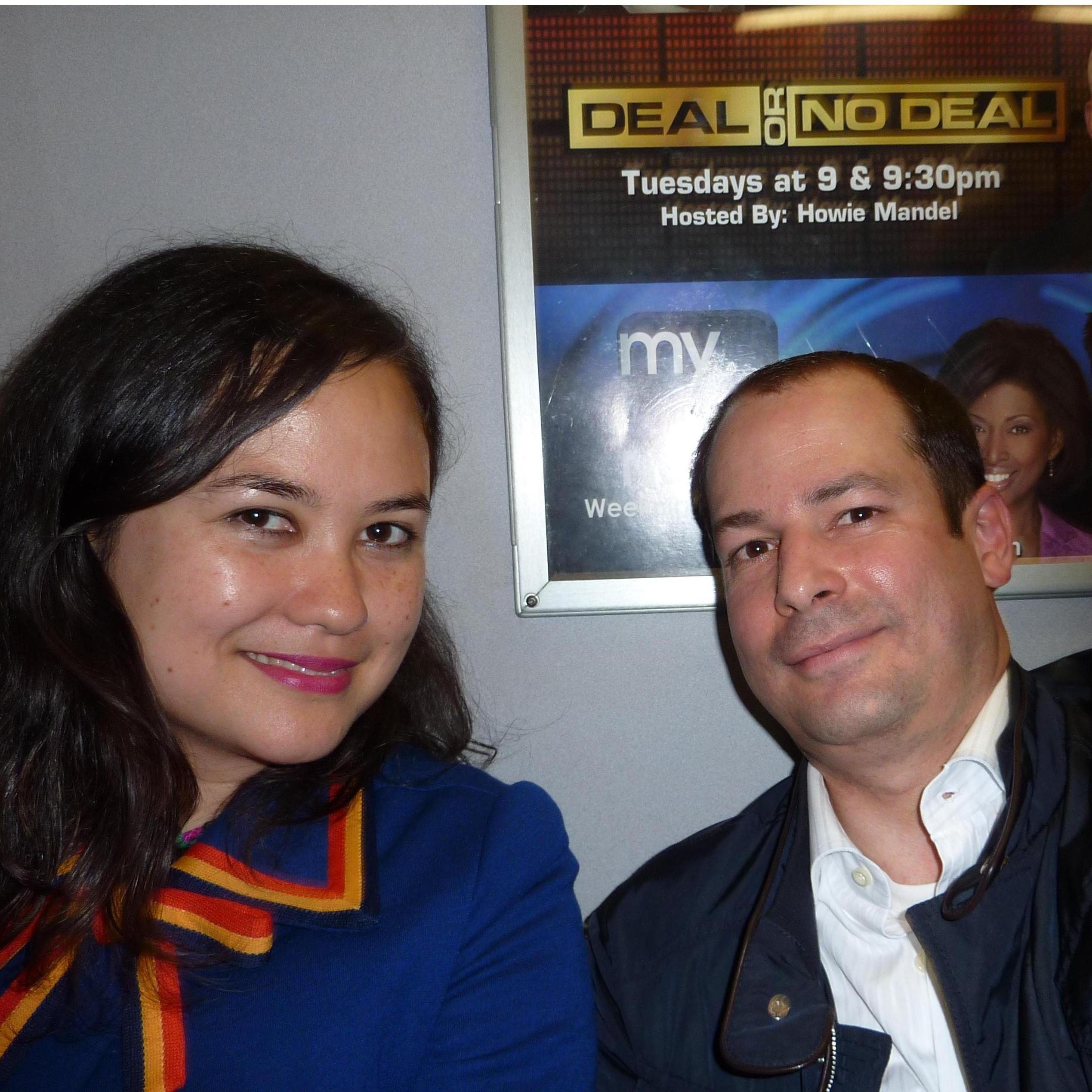 New York, October 9, 2009: first date after not seeing each other for 13.5 years