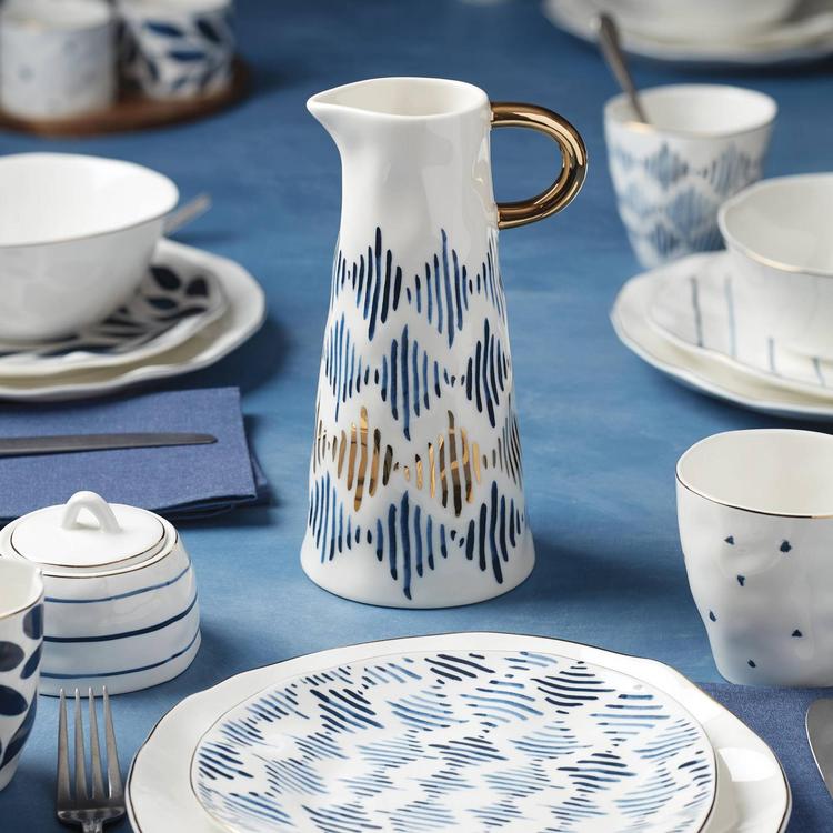 Lenox Blue Bay 9-Piece Tea Set