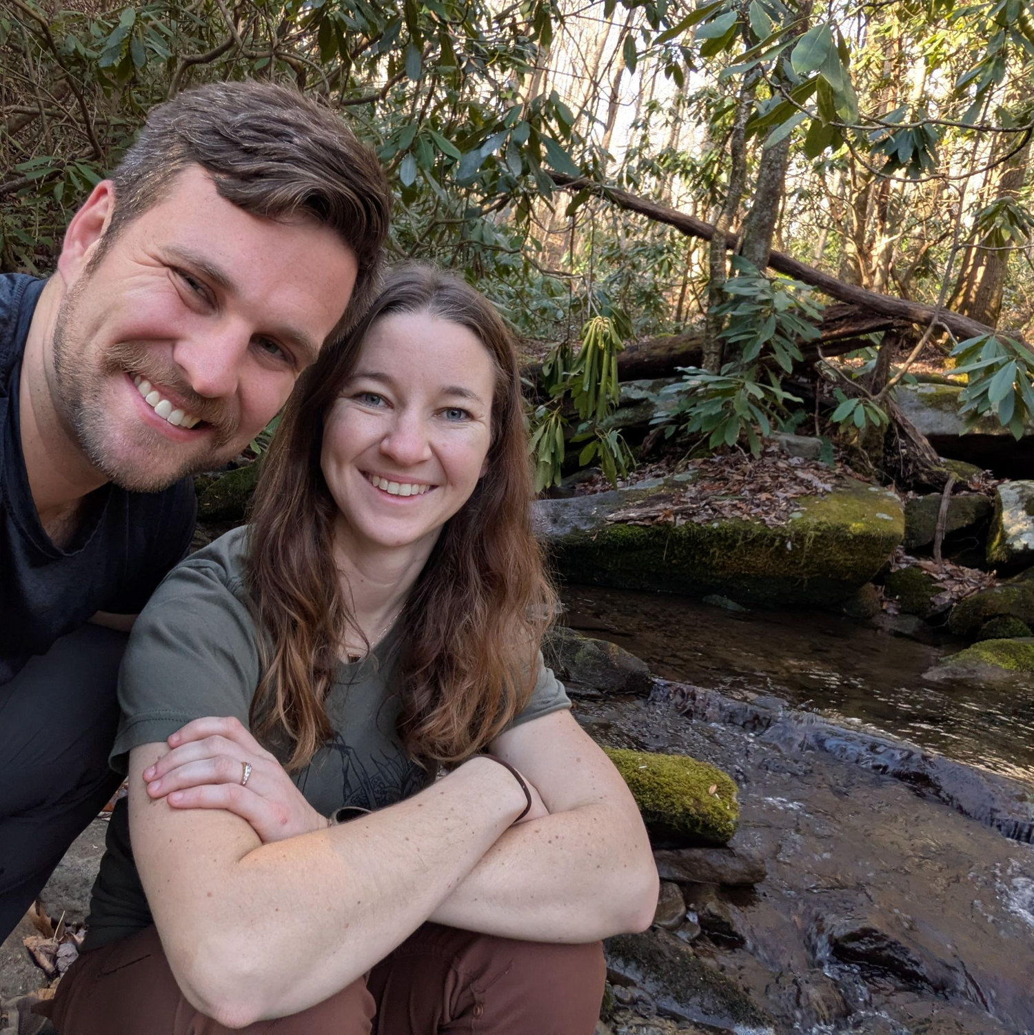 Hiking in the smokies together