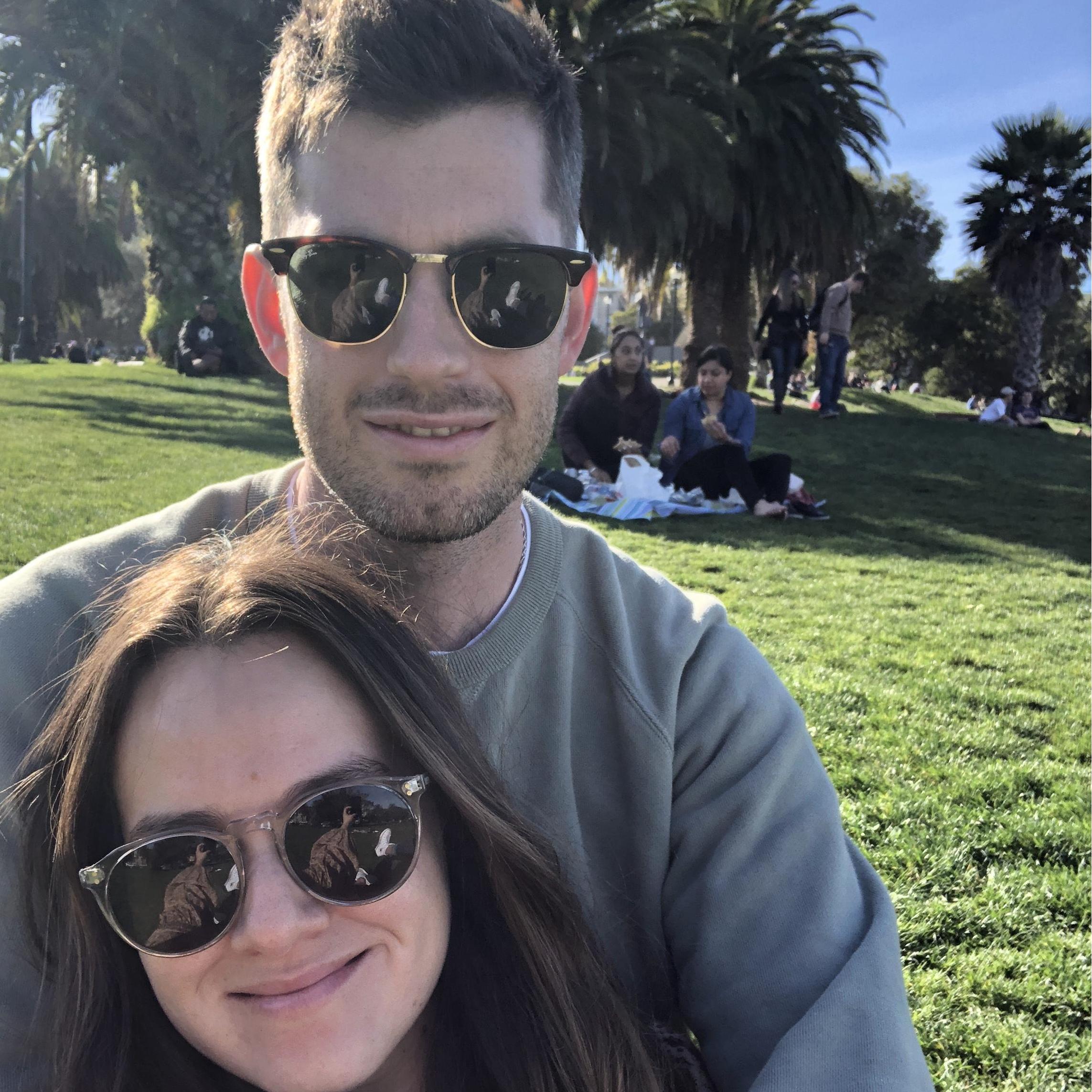 Long weekends in SF means lunch at Tartine at lounging in Dolores Park