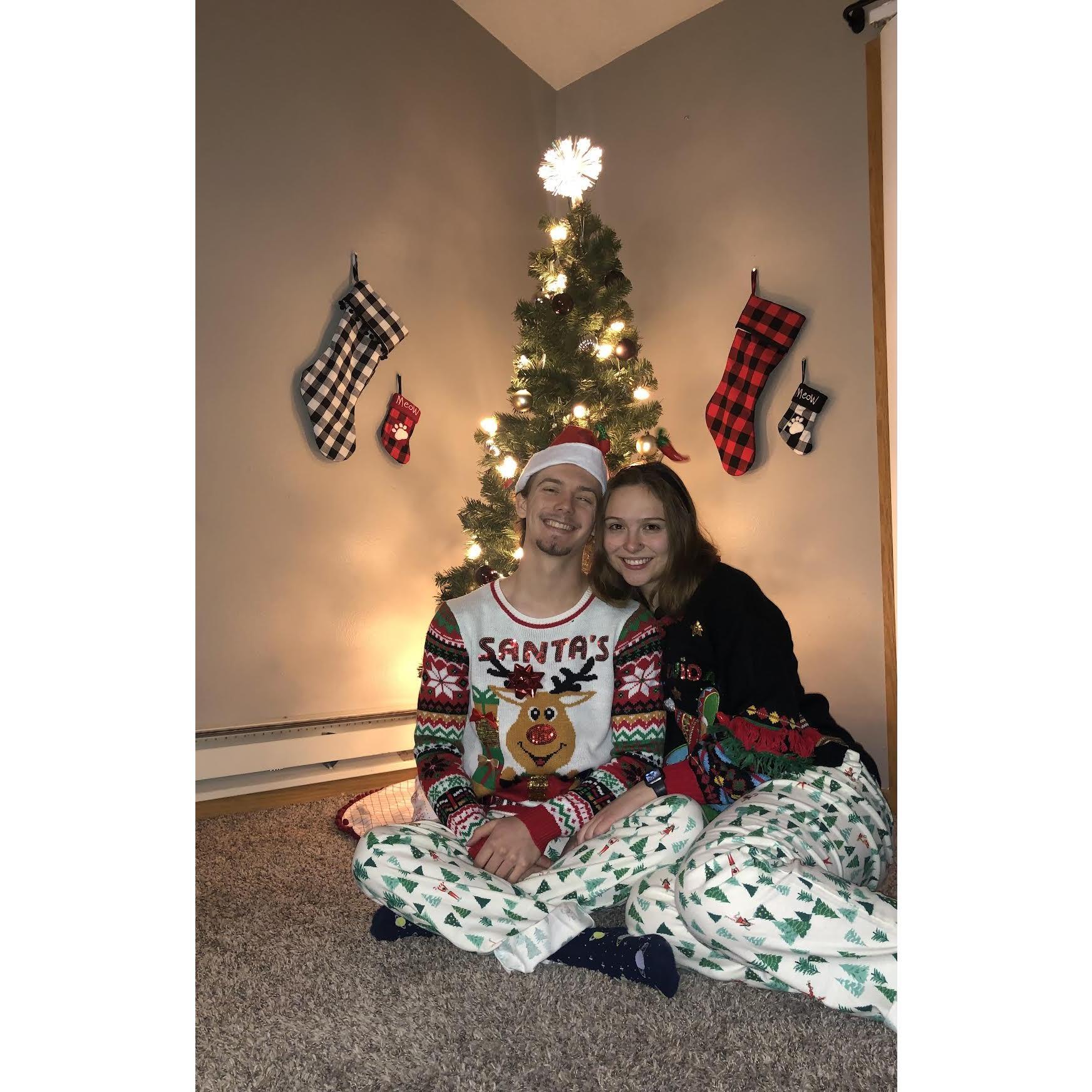 Our first Christmas living together!