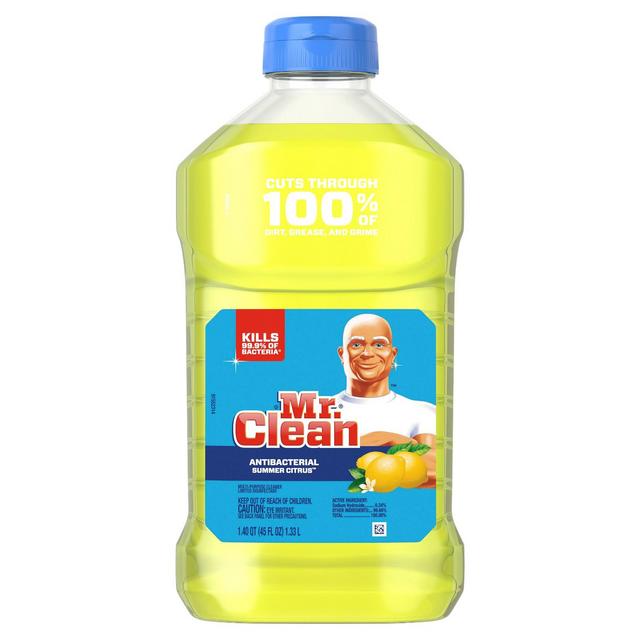 Mr. Clean Summer Citrus Liquid Antibacterial - 45 fl oz