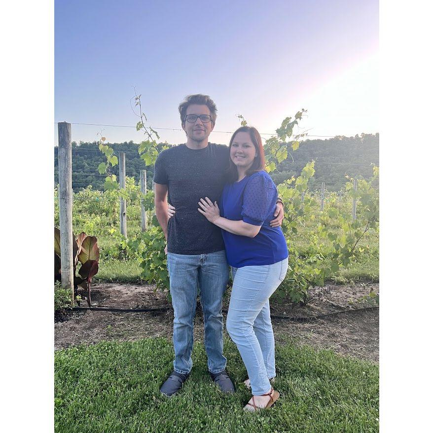 Winery in Wisconsin! So so pretty here.