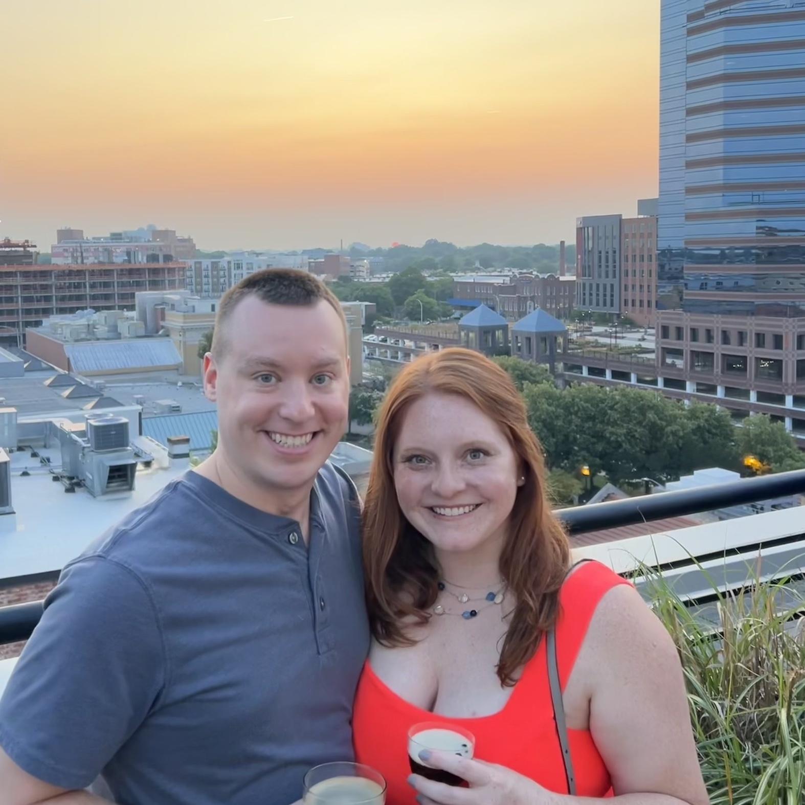 Night out on the town in Durham, NC
