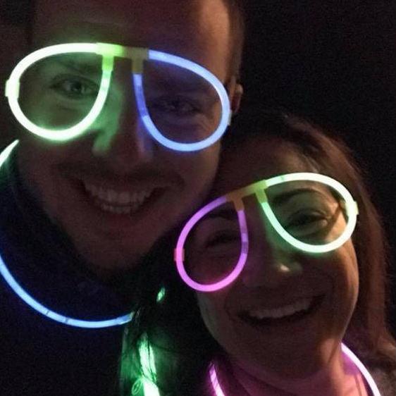Glow in the dark party!