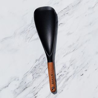 Silicone Spatula Spoon with Wooden Handle