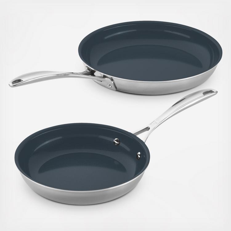 ZWILLING, Clad CFX 2-Piece Nonstick Fry Pan Set | Zola