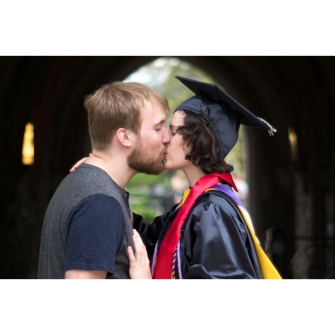May 2018: Regan graduates college