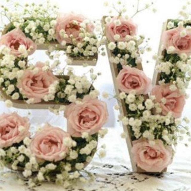 Floral Initial Letters