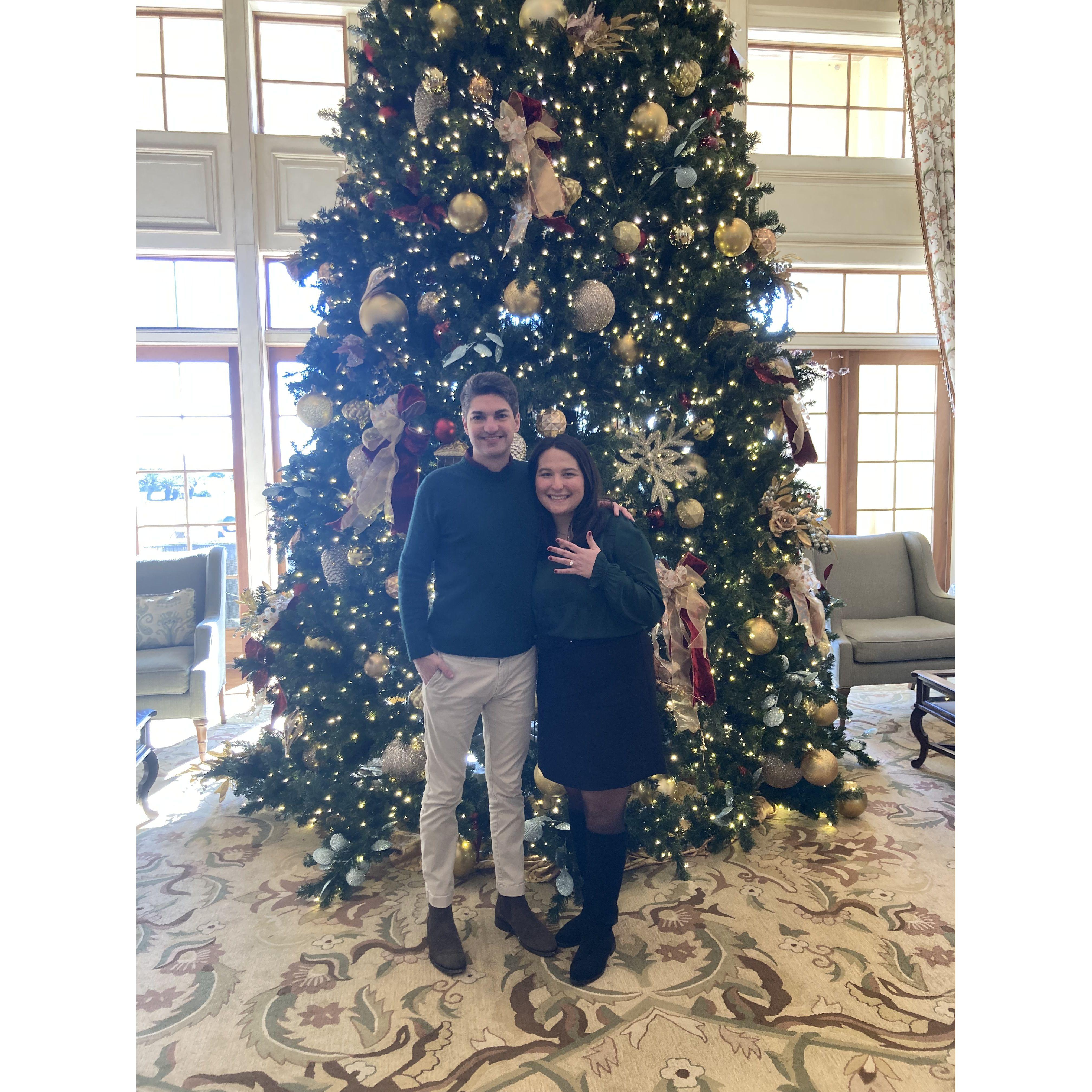 Photo taken right after Adler proposed to Cam. Kiawah Island, SC