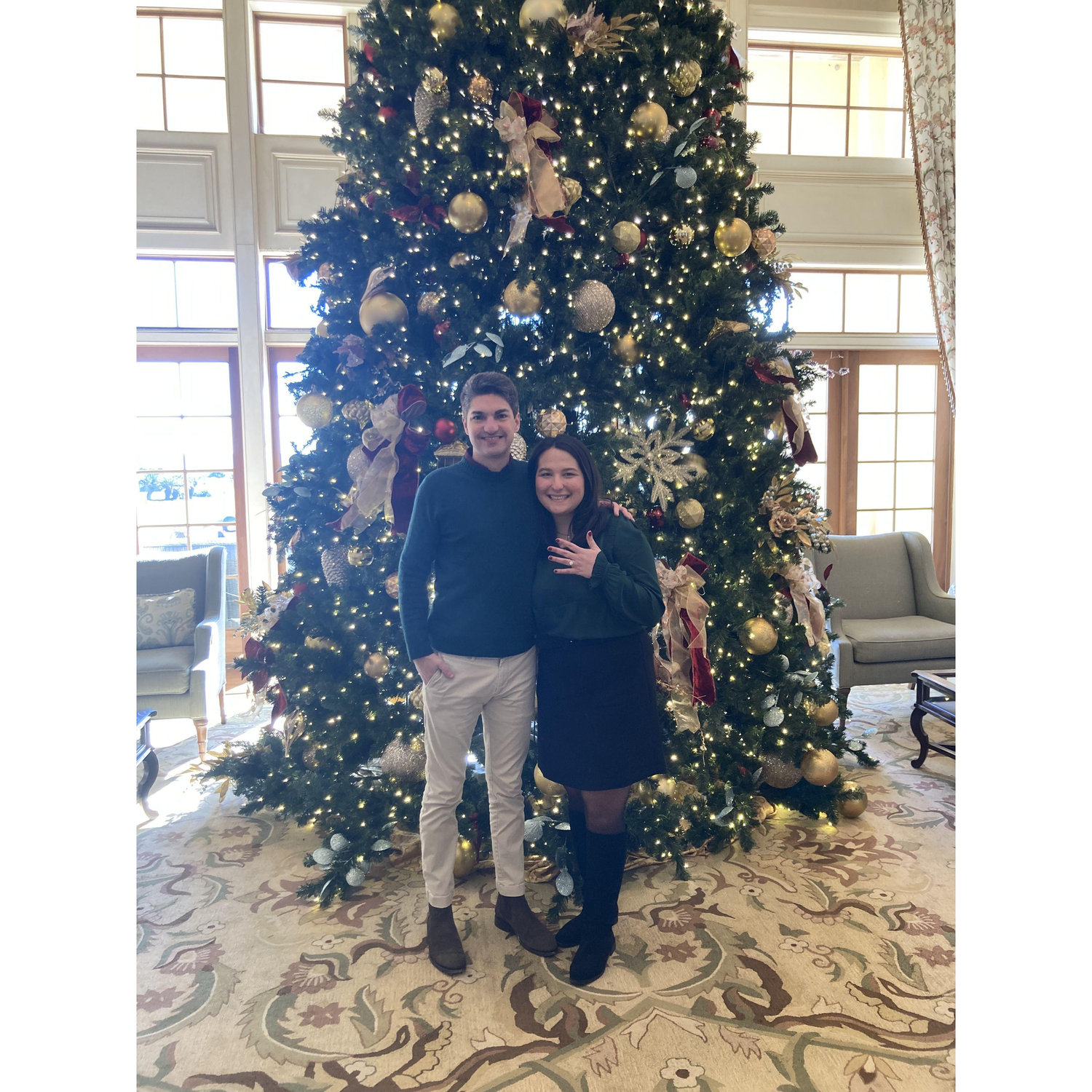 Photo taken right after Adler proposed to Cam. Kiawah Island, SC